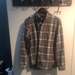 Jcrew medium elbow patch shirt